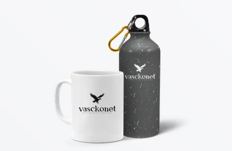 Vasckonet mug & water bottle