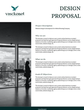 Vasckonet design proposal