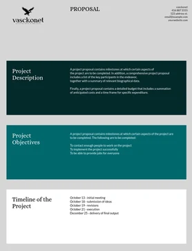 Vasckonet proposal, colour blocks